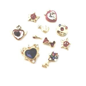 sailor Moon 10 Piece Nail Charm set Sailor Moon